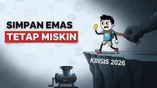 Investasi Saham \u0026 Emas Kok Tetap Miskin? Sadar, Lu Dirampok!