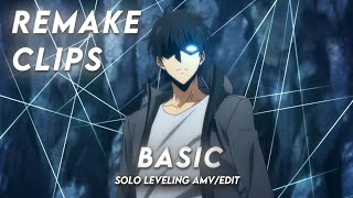 Basic - Sung Jin Woo Vs Kang Tae Shik Amv Remake Clips