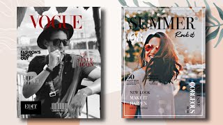 HOW TO MAKE YOUR OWN MAGAZINE DESIGN USING YOUR PHONE screenshot 4