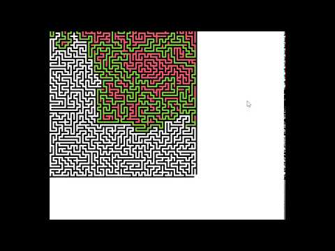 A* Algorithm for a maze solver