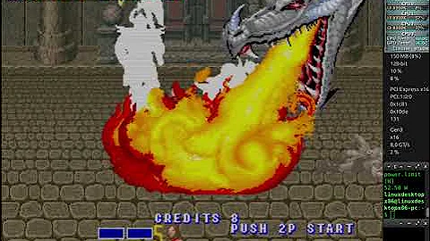 Mame 0.233 Native Test 60fps NVENC x64 + Sound (Core i3 8350K) + Nvidia 470.42