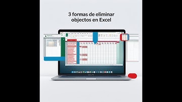 3 Formas de eliminar dibujos o formas en excel!