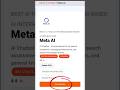 Meta AI  = 2026 ka smart shortcut!Reels, planning, productivity — sab kuch faster
