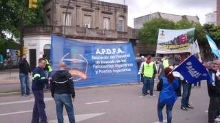 Movilización en Rosario de A.P.D.F.A. 26/10/16 II