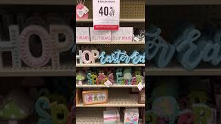 40% OFF Last minute EASTER DECOR SHOPPING at HOBBY LOBBY