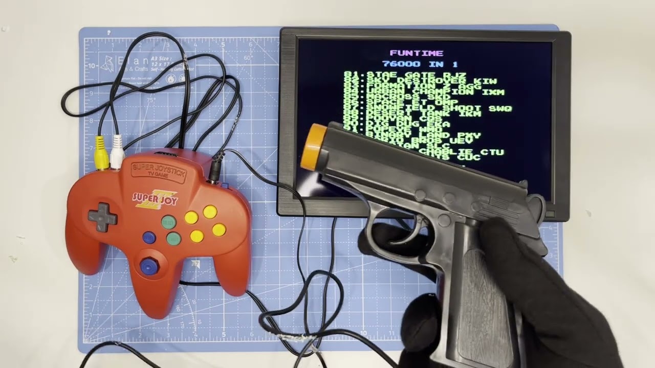 The Swap Meet Plug n Play Famiclone Console: The SUPER JOY III REVIEW