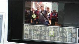 Font design using Kinect sensor (Hand Drawn)