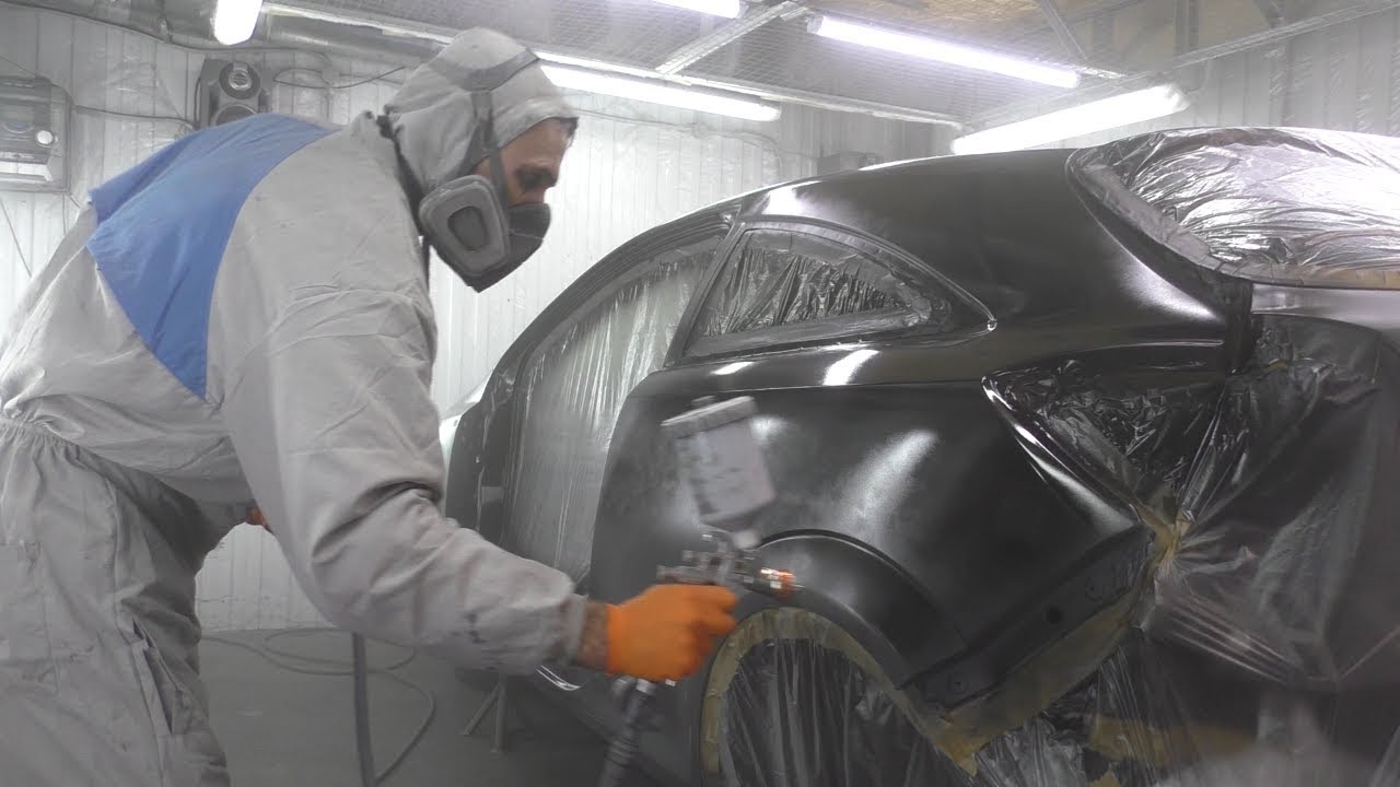 Покраска авто под толщиномер