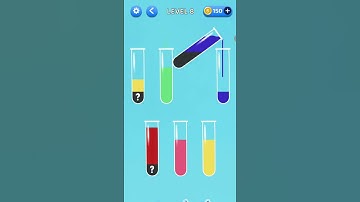 Water Color Sort L8 Game 🎮 #shorts #short #ytshorts #youtubeshorts #viral #trendingshorts #gameplay