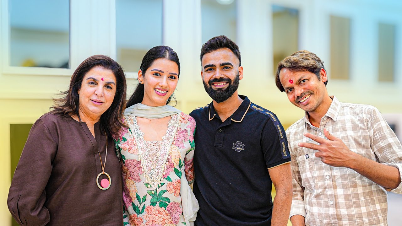 Farah Khan Ma’am ne Ghar aakar Surprise Diya 😍