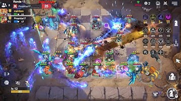 Auto Chess : 6 Warlock - 5 Glacier - 2 Wizard - 1 Demon Synergy / @mainliars