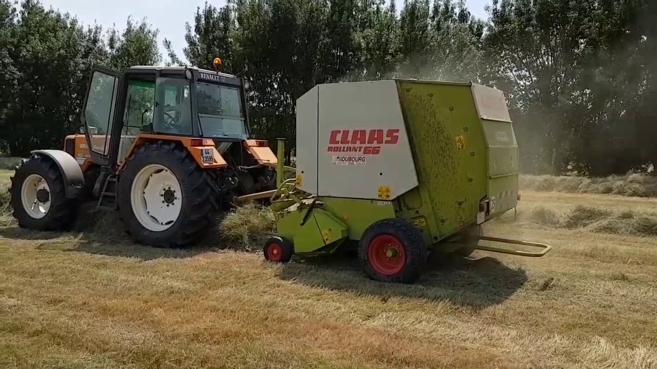 Foin 2017 au GAEC de Ker Rado