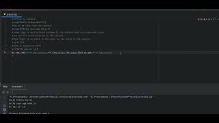 Reading input from console||Printing the input in the console|| Commenting in Python||Python Basics
