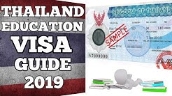 1 Year Student Visa for Thailand (Non-Immigrant ED)