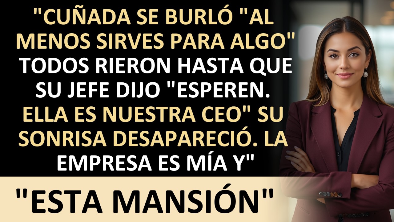 Hermana Me Humilló Llamándome “Mesera Pobre” en la Fiesta — Luego Su Jefe Me Presentó Como Su CEO