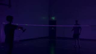 Neon Nights  Badminton After Dark TV Broadcast 1