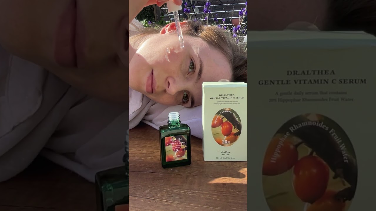استخدام منتج DR Althea serum vitamin C