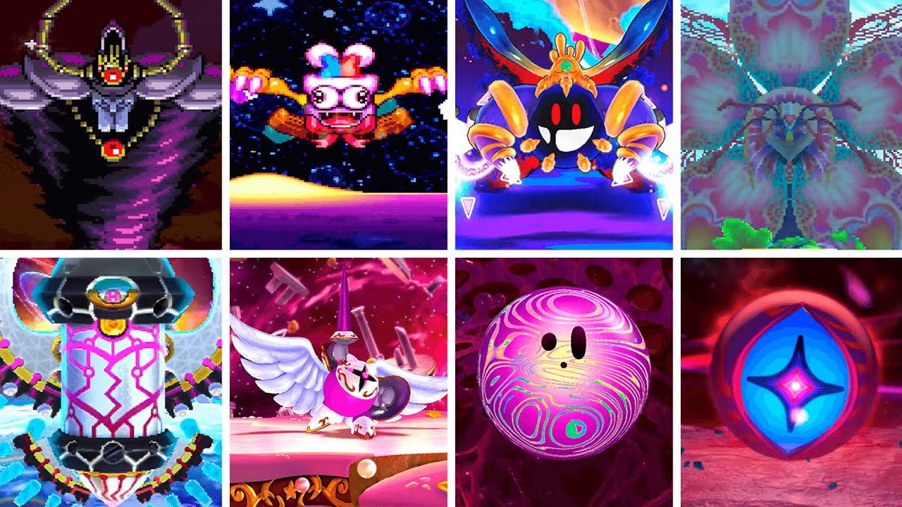Evolution of Final Bosses in Kirby Games (1992-2025)