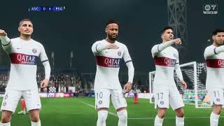 FC 24 gameplay PSG vs ASCOLI #championsleague