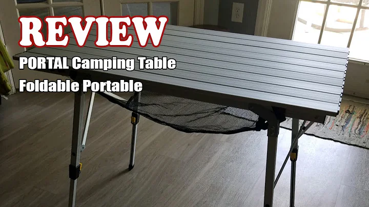 PORTAL Camping Table Foldable Portable - Review 2023