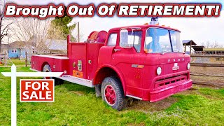 I Bought A Retired Fire Truck!