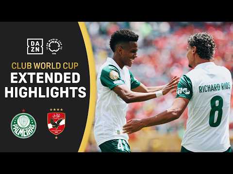 Palmeiras vs. Al Ahly | FIFA Club World Cup Extended Highlights Palmeiras vs. Al Ahly | FIFA Club World Cup Extended Highlights Thumbnail