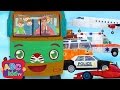 Wheels on the Bus and Vehicles 2 | CoComelon Nursery Rhymes & Kids Songs