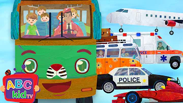 Wheels on the Bus and Vehicles 2 | CoComelon Nursery Rhymes & Kids Songs