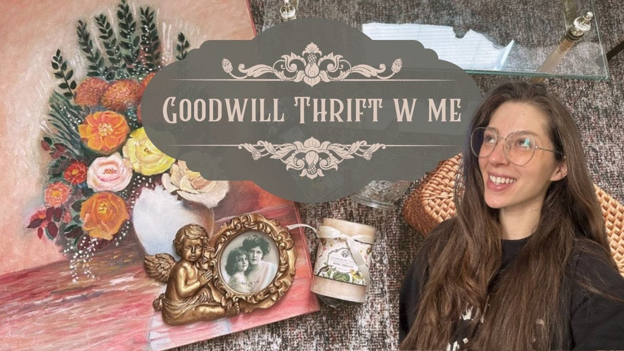 Goodwill Thrift with Me + Vintage Haul - I found the vintage goods at ...