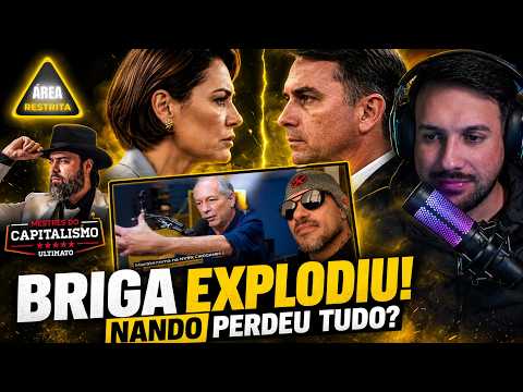 MICHELLE x FLÁVIO: A BRIGA EXPLODIU! E NANDO MOURA PERDEU O MESTRES DO CAPITALISMO?
