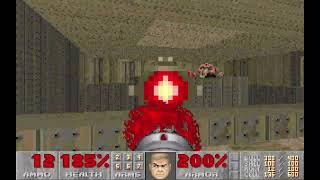 Ultimate Doom Ultra-Violence - 100% No Enemy Damage Walkthrough - E4M3 Sever the Wicked