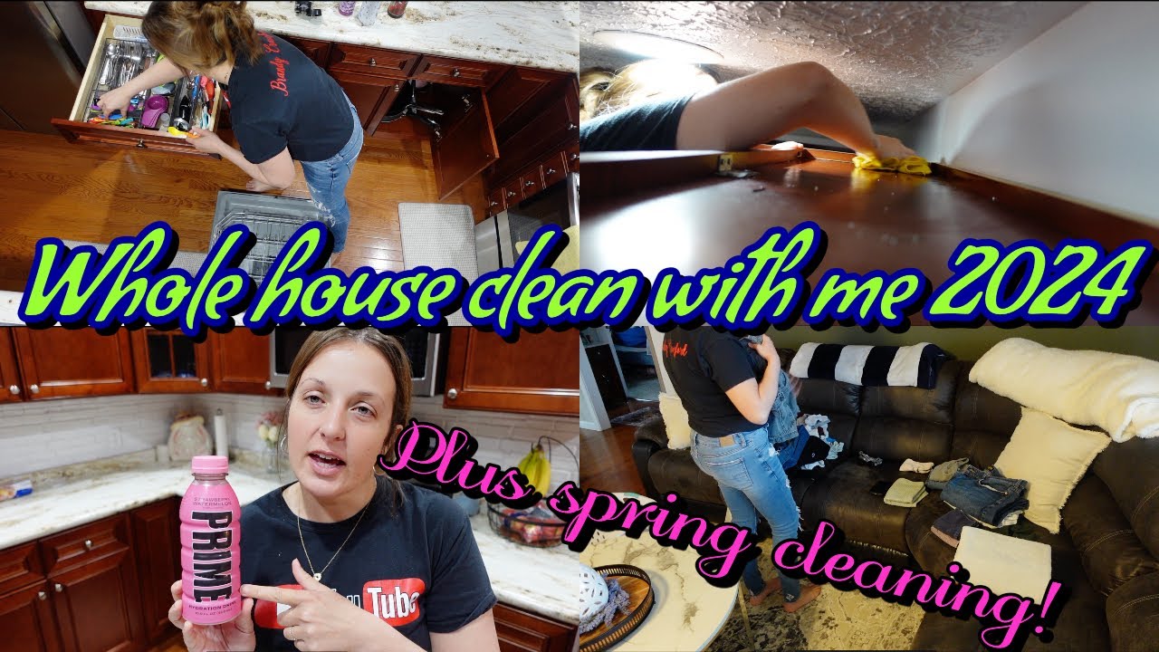 2024 WHOLE HOUSE CLEAN WITH ME| EXTREME CLEANING MOTIVATION! - YouTube