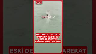 Emekli Denizaltı Harekat Subayının Yüzme Hızı Herkesi Hayran Bıraktı Şfet