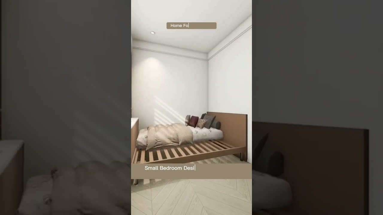 Small Bedroom Idea | Modern Bedroom Design 