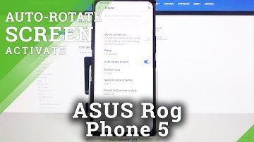 How to Turn Off Rotate Screen in ASUS Rog Phone 5 – Auto Rotate Screen
