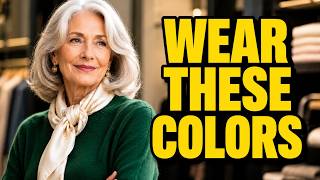 Stop Wearing These Colors! 4 Color Rules for Women Over 60 to Look Instantly Expensive