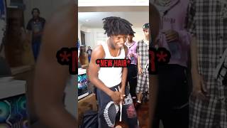 Rakai put in Fake dreads💀 #youtubeshorts #shorts #ishowspeed #dukedennis #streamer
