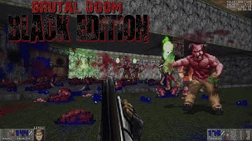 Brutal Doom Black Edition 3.2c (Neural Upscale) - Zone 400 | MAP07: Jerling | 4K/60