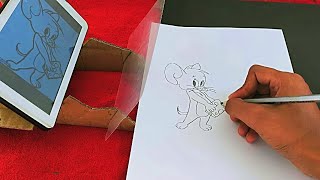 How to make an optical image drawing board