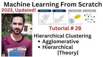 Tutorial 28: Hierarchical clustering in machine learning (Theory) | Agglomerative hierarchical