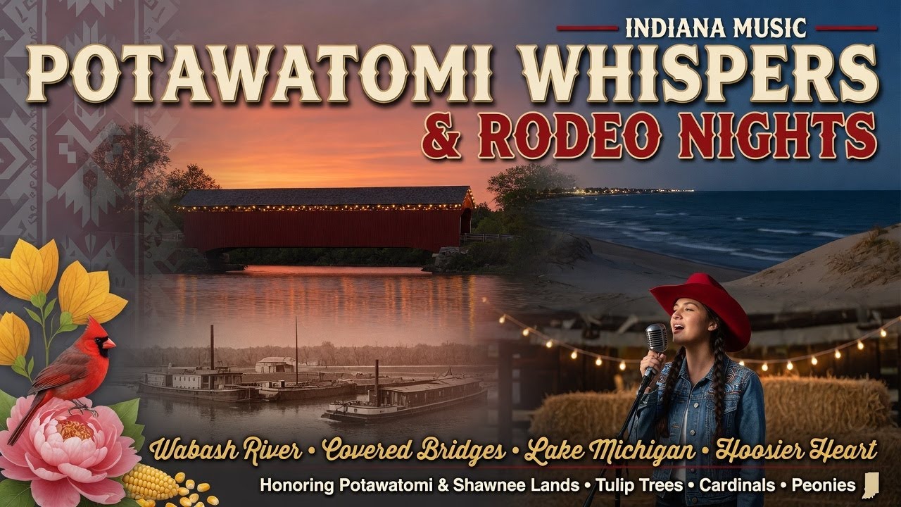 Watch Potawatomi Whispers & Rodeo Nights | Indiana Music! on YouTube Watch Potawatomi Whispers & Rodeo Nights | Indiana Music! on YouTube