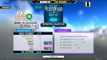 [SM5/DDR A] Healing Vision ~Angelic mix~ Expert Mode Great Full Combo AAA