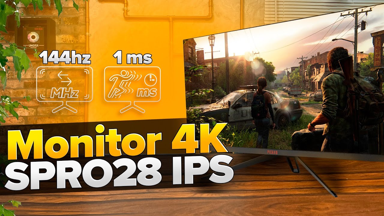 Pichau Centauri SPRO28 o Monitor GAMER 4K de 28'' que vai MUDAR sua