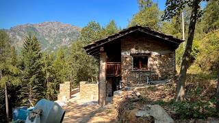Finishing the Build | Restoring a 300 Year Old Stone Cabin | Episode 25