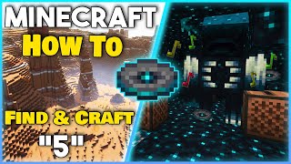 How to FIND and CRAFT 5 - Minecraft 1.19+ (Easy Tutorial)