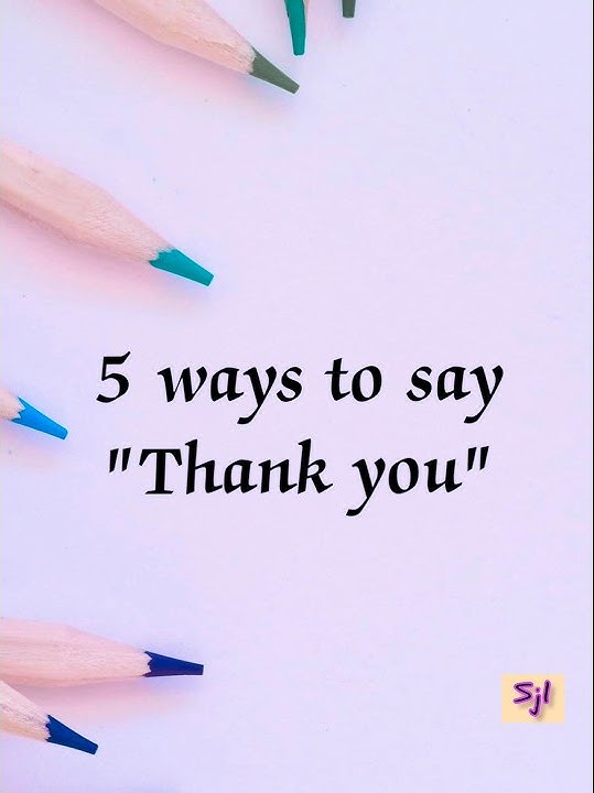 5 ways to say Thank you#english#thanks#englishgrammar#englishspeaking#thankyou#professional