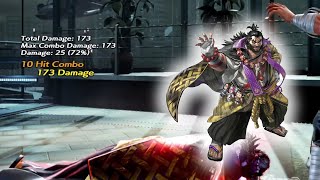 Ganryu Death Combo - G Corp. Helipad | Tekken 7