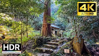Kyoto Walk - Kuramayama / Kurama Okunoin (鞍馬山　奥の院)- 4K HDR