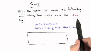 Paragraph Tag - CS253 Unit 1 - Udacity