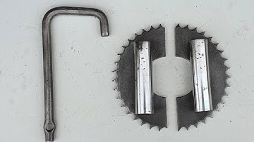 Tự chế chốt cửa cổng độc đáo, lạ mắt. #TK25 #soncatchannel